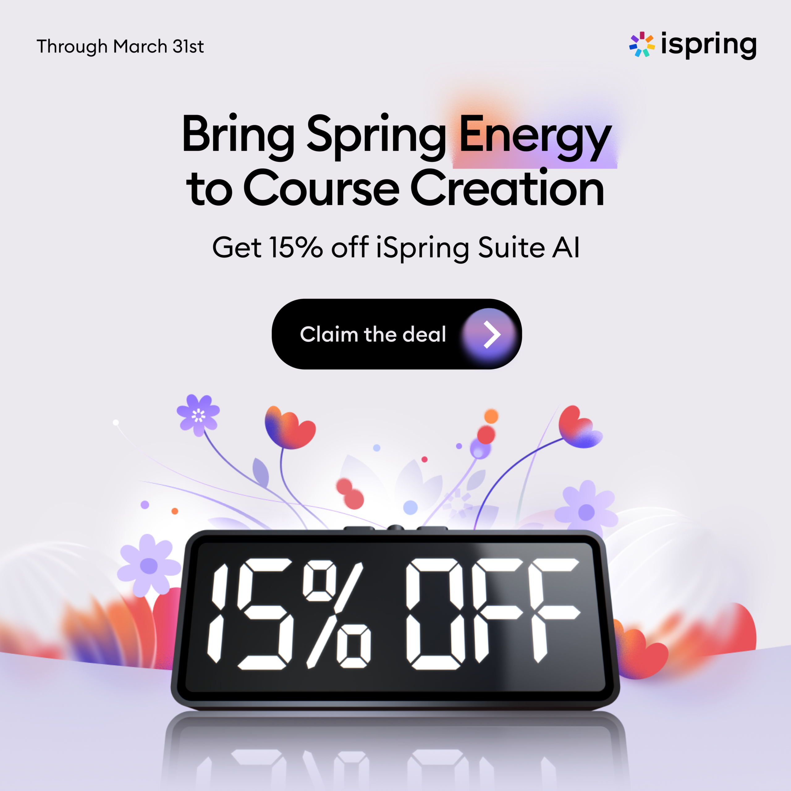 iSpring Spring Sale