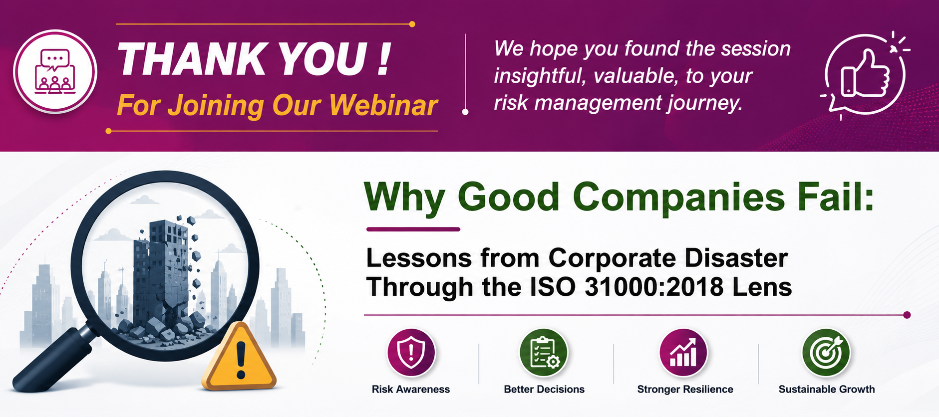 THANK YOU! For Joining Our Webinar